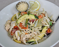 Lemon Chicken Primavera